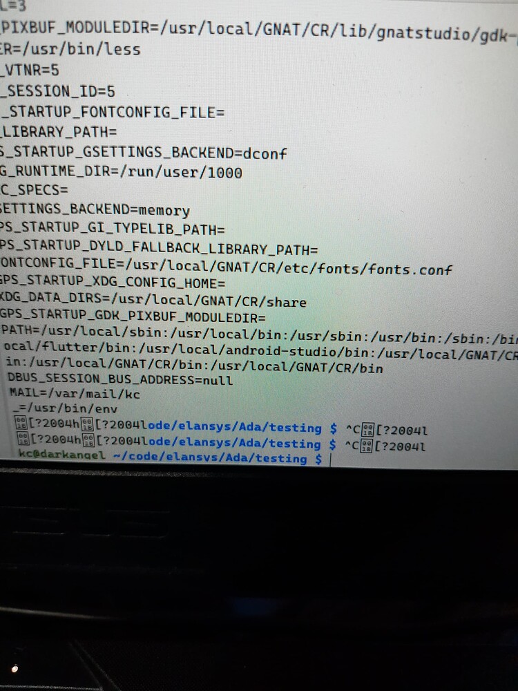 Gnat Studio CR OS Shell Control Character Issue General Ada Forum Gnat studio cr os shell control character issue general ada forum